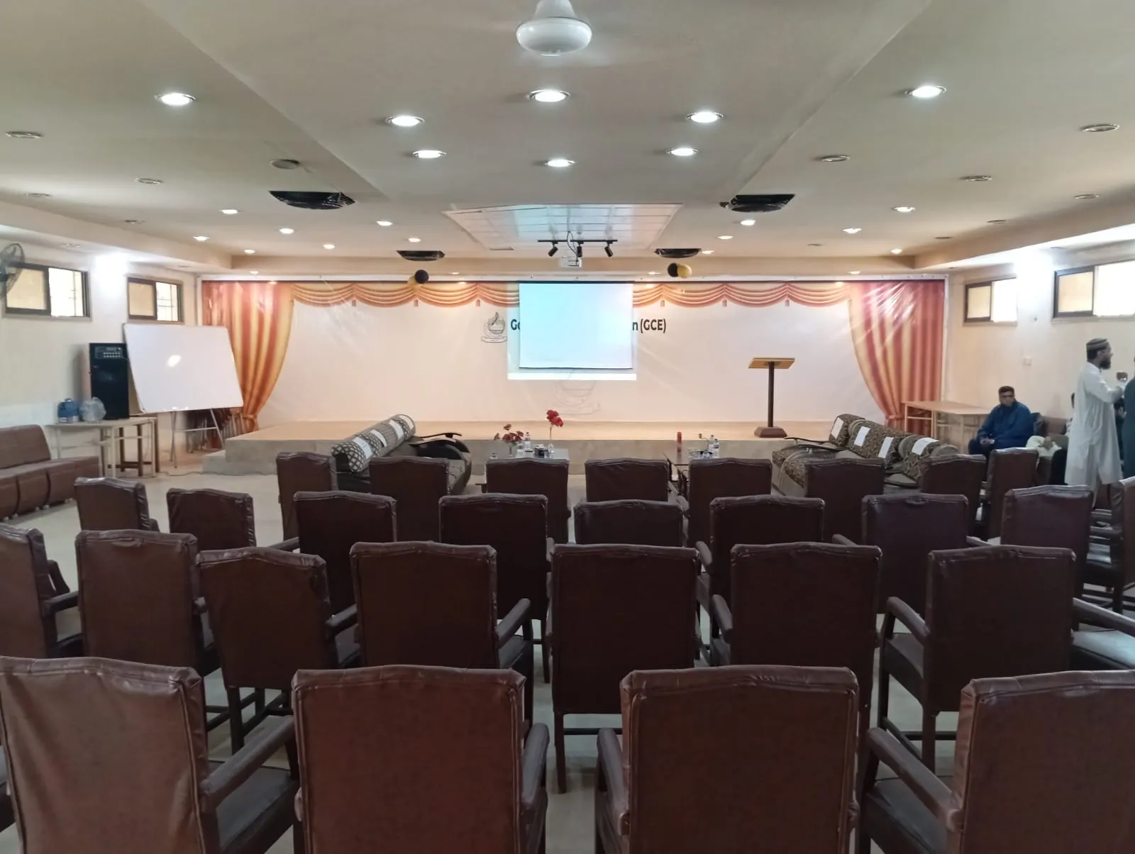 The IT Zone events hall at GCE