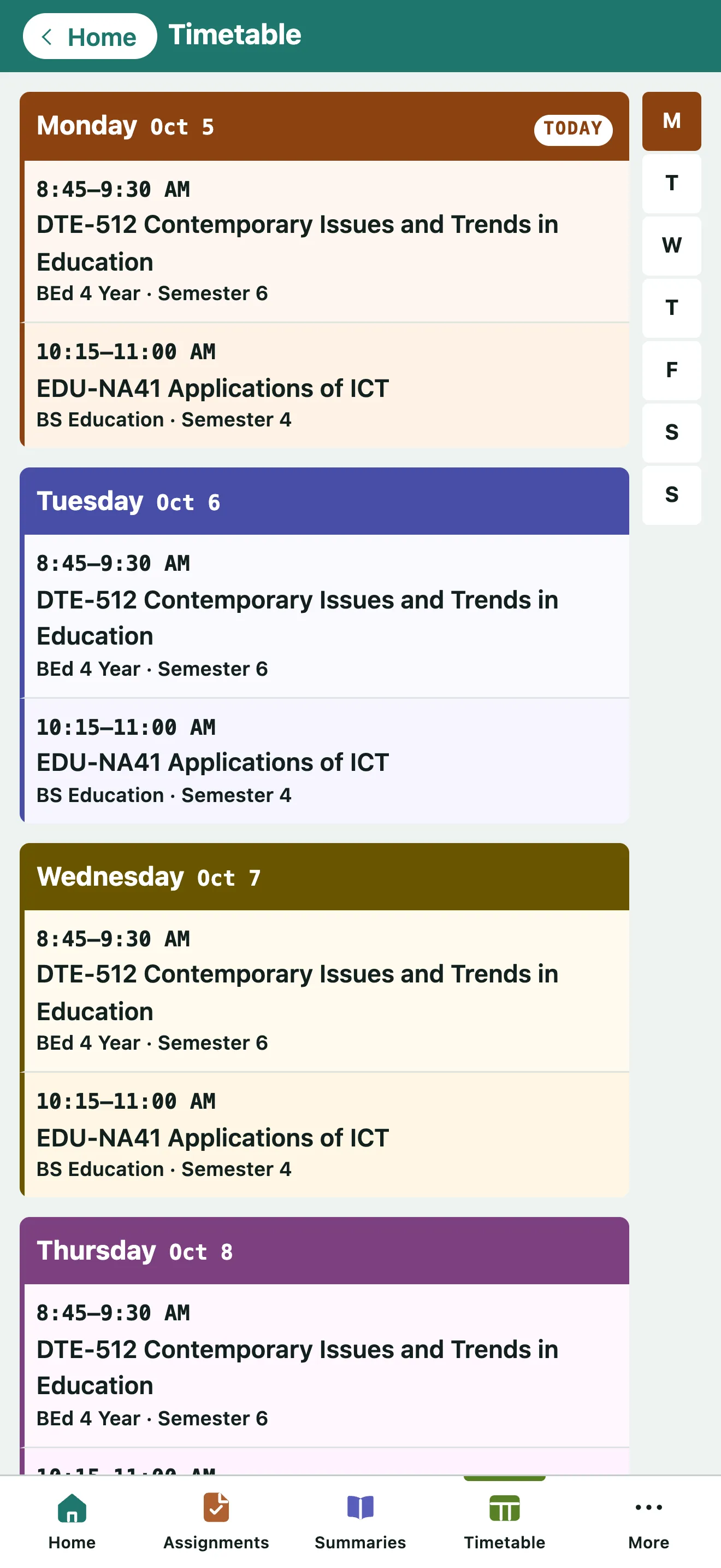 Digital Attendance — Teacher app — photo 3