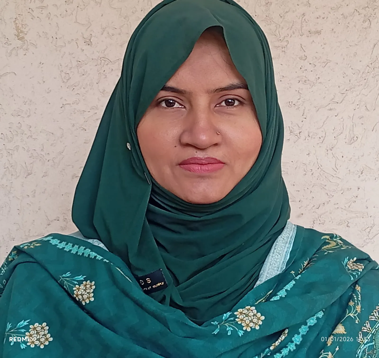 Portrait of Prof. Irfat un Nisa