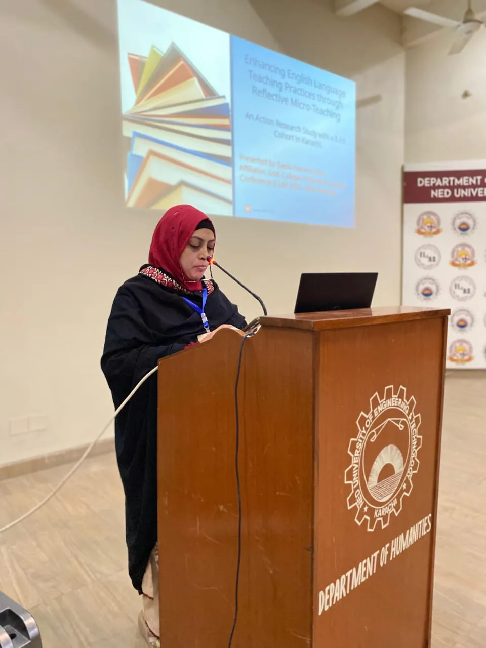 Portrait of Prof. Syeda Nasreen Zehra