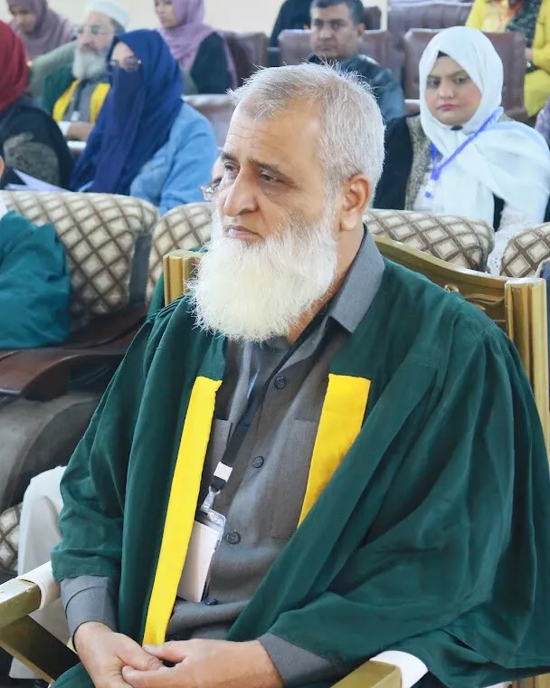 Prof. Zahoor Ahmed, Principal of GCE