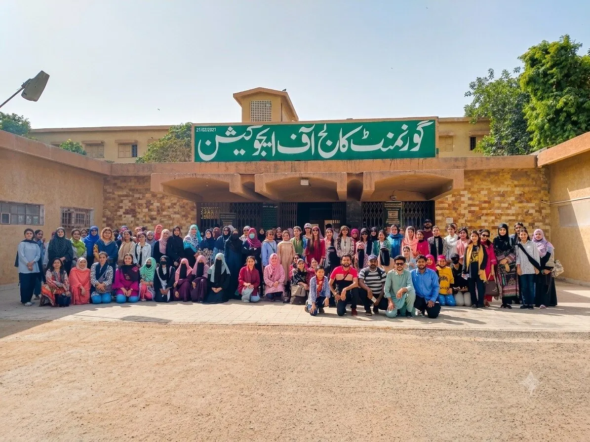 GCE students group photo