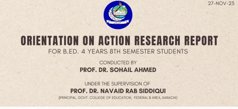 Workshop: Action Research
