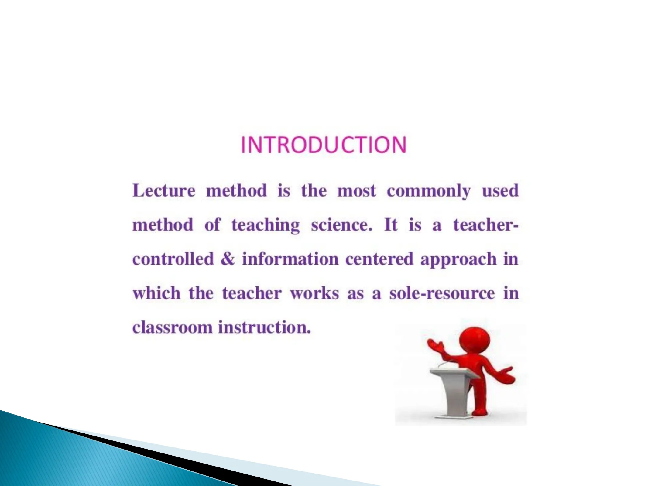 Basics of Lecture Method, page 4