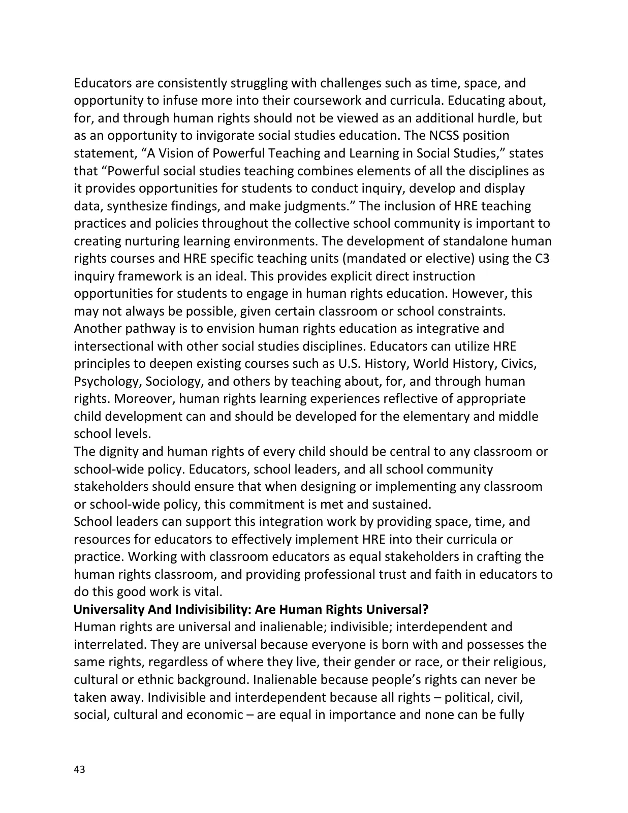 Teaching of Social Studies, page 44