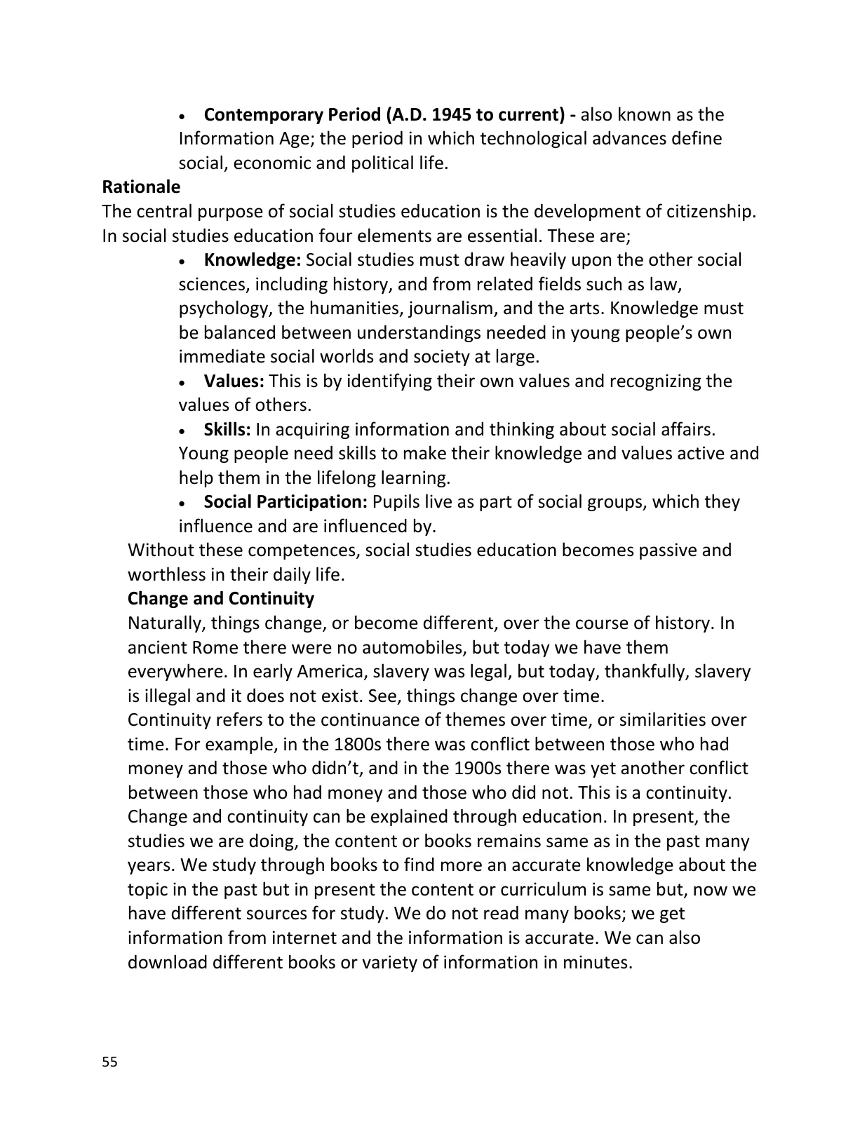 Teaching of Social Studies, page 56