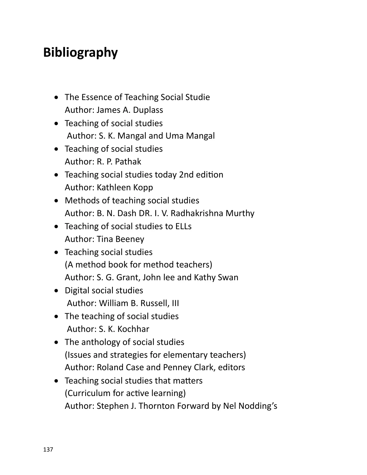 Teaching of Social Studies, page 138